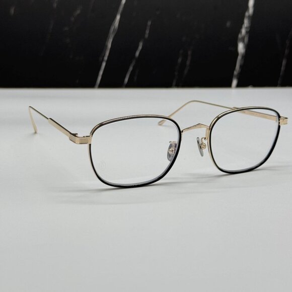 NEW CT0260O 005 CARTIER GOLD/BLACK UNISEX CARTIER EYEGLASSES - Picture 5 of 11